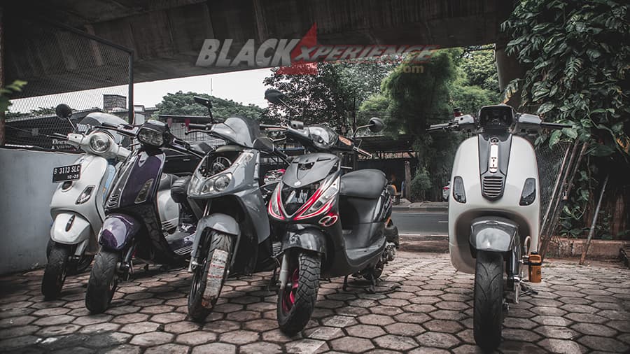 SHD Scooter, Modifikasi Vespa Italian Part dari Daily Hingga Performance