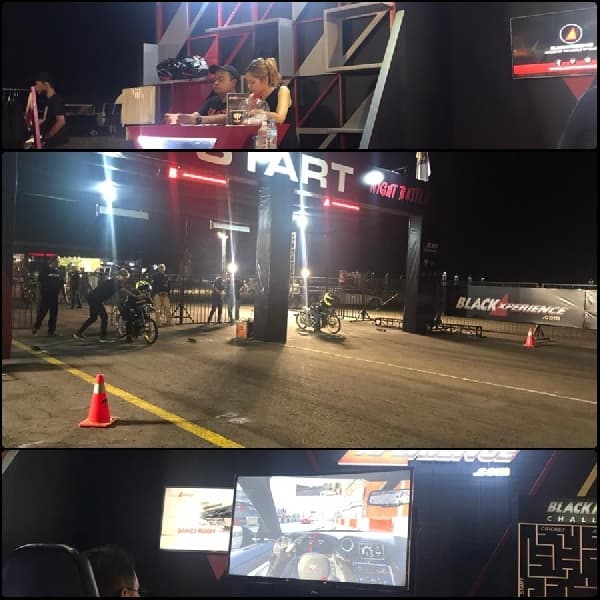 Blackxperience Pelopor Culture Sportainment Drag Bike Night Battle, Makin Malam Makin Panas