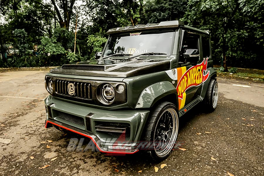 Anti Mainstream, Modifikasi Suzuki Jimny JB74 Liberty Walk Ala Street Racing