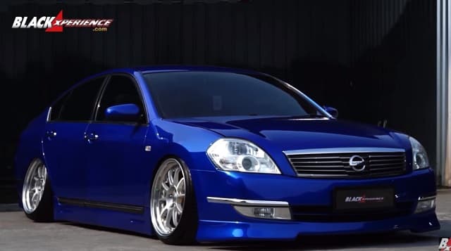 Berwibawa! Nissan Teana 230 JS Kece Bersolek Totalitas Ala Stance VIP
