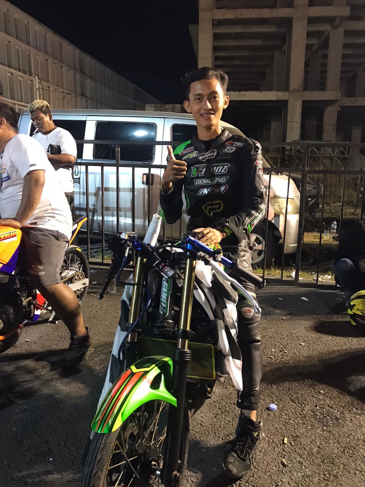 Profil Juara Umum Black Drag Bike 2023, Okto Zalfa dan Joko Precil