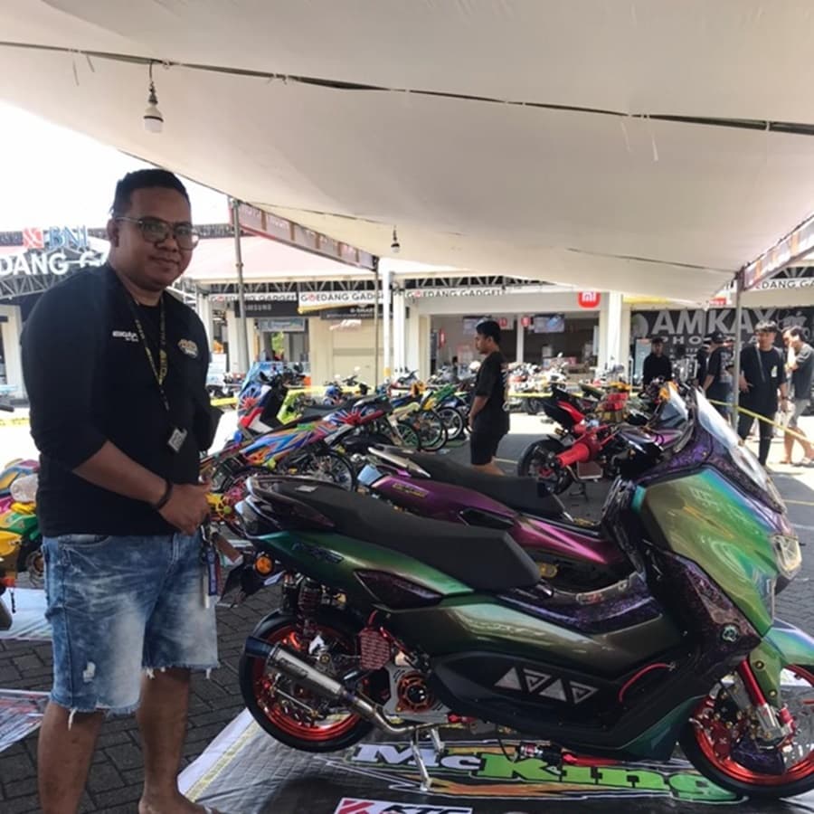 Black Motodify Manado, Modif Sultan RX Spesial Rogoh Kocek Rp200 juta