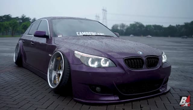 Next Level Mods! BMW E60 Stance Modified By GG Autoworks