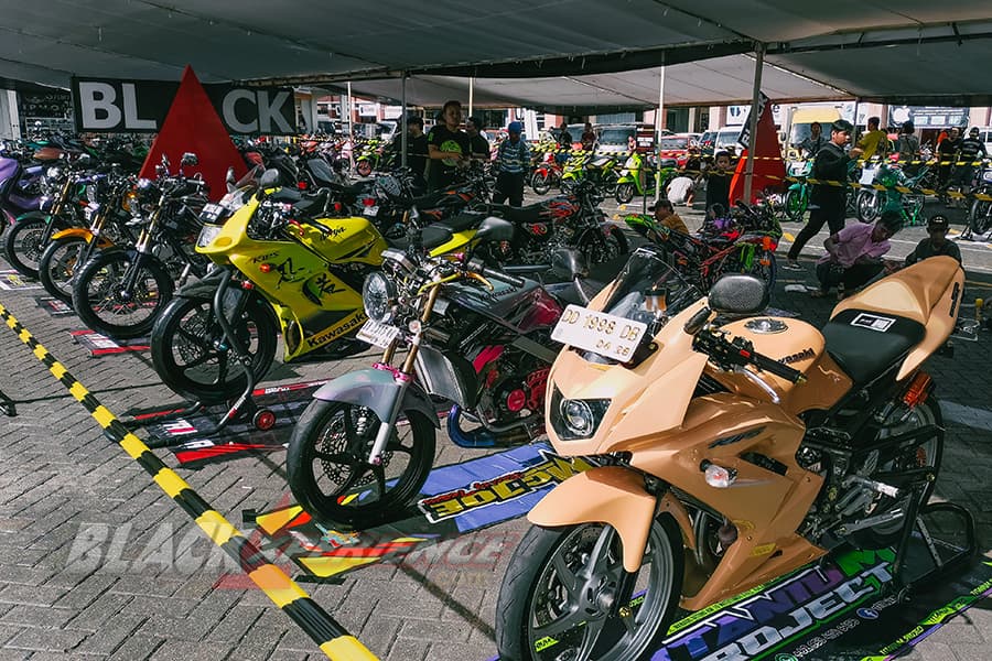 Kilas Balik Jawara Black Motodify Manado dan Semarang, GL100, XMAX, Ninja RR dan Ninja SS