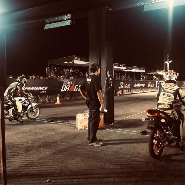 Black Drag Bike Night Battle Pertama di Yogyakarta, Gery Percil dan Beng-Beng Juara Umum Sekaligus Saksi Sejarah