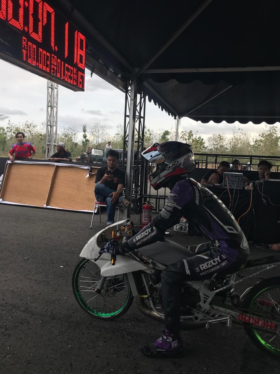 RMS, Pendatang Baru di Black Drag Bike 402 Meter, Optimis Podium di kelas 402 Meter Bersama Erwin Sredex, Yudha AP dan Yudis Kurcaci
