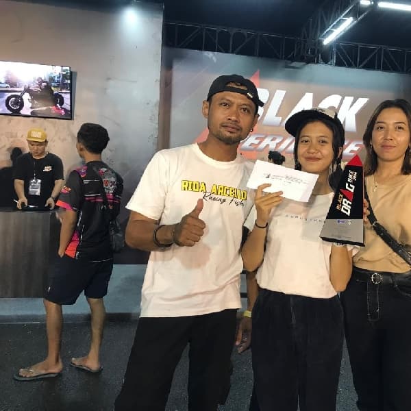 Black Drag Bike 2024 Catatan Penting Dragster Wanita Rida Ariella di Bracket 10 dan Yudhis Kurcaci di FFA 402m dan 201m