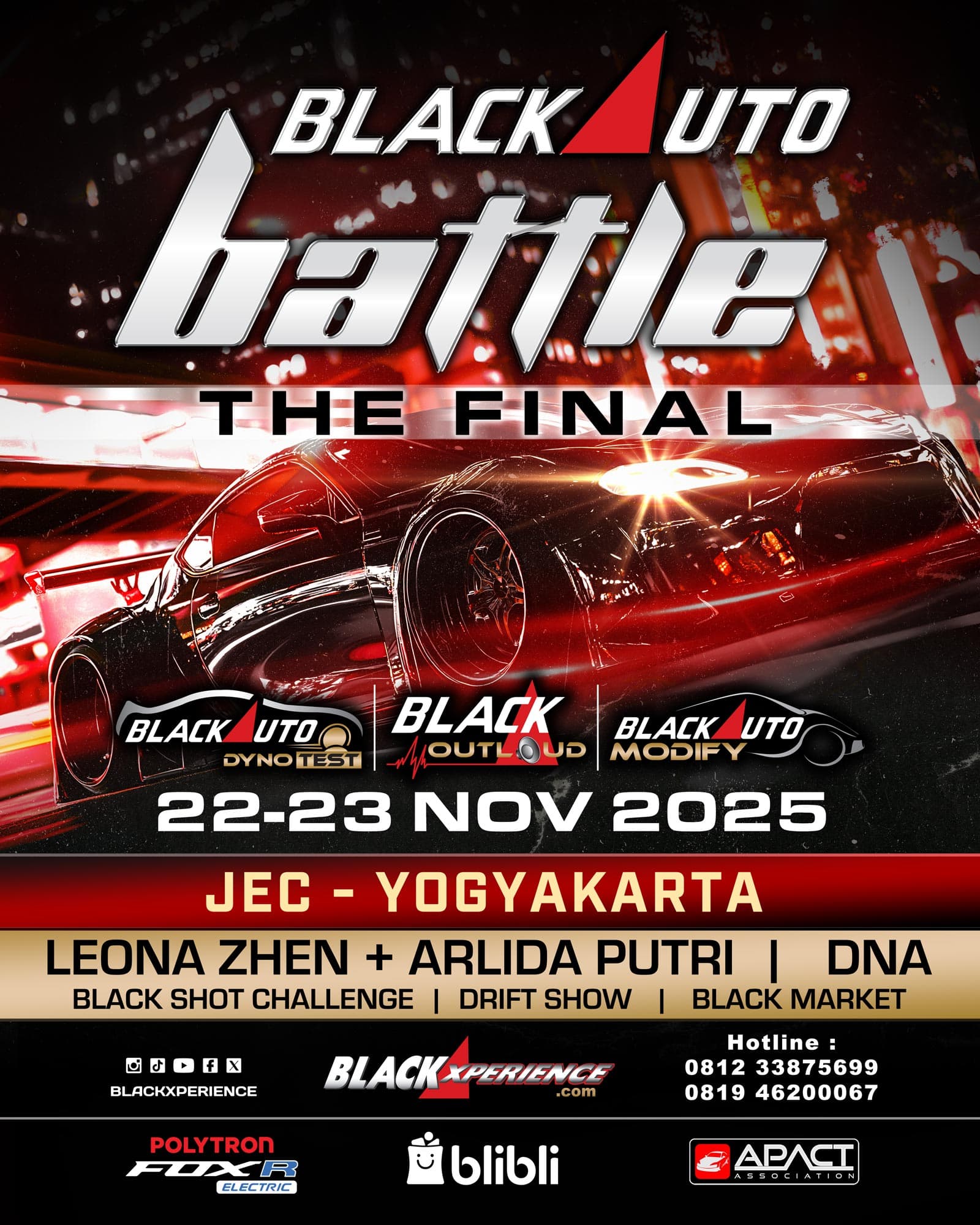 Full Party Mode! Dj Sampai Koplo Hajar Panggung Blackauto Battle The Final 2025 Jogja
