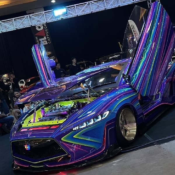 Dari Modif Ekstrem Sampai 2-Tak, Mobil Peserta Blackauto Battle The Final 2025 Ini Jadi Sorotan