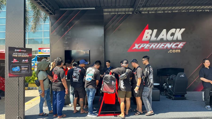 Aktifitas Seru Booth BlackXperience di Blackauto Battle 2025 Surabaya