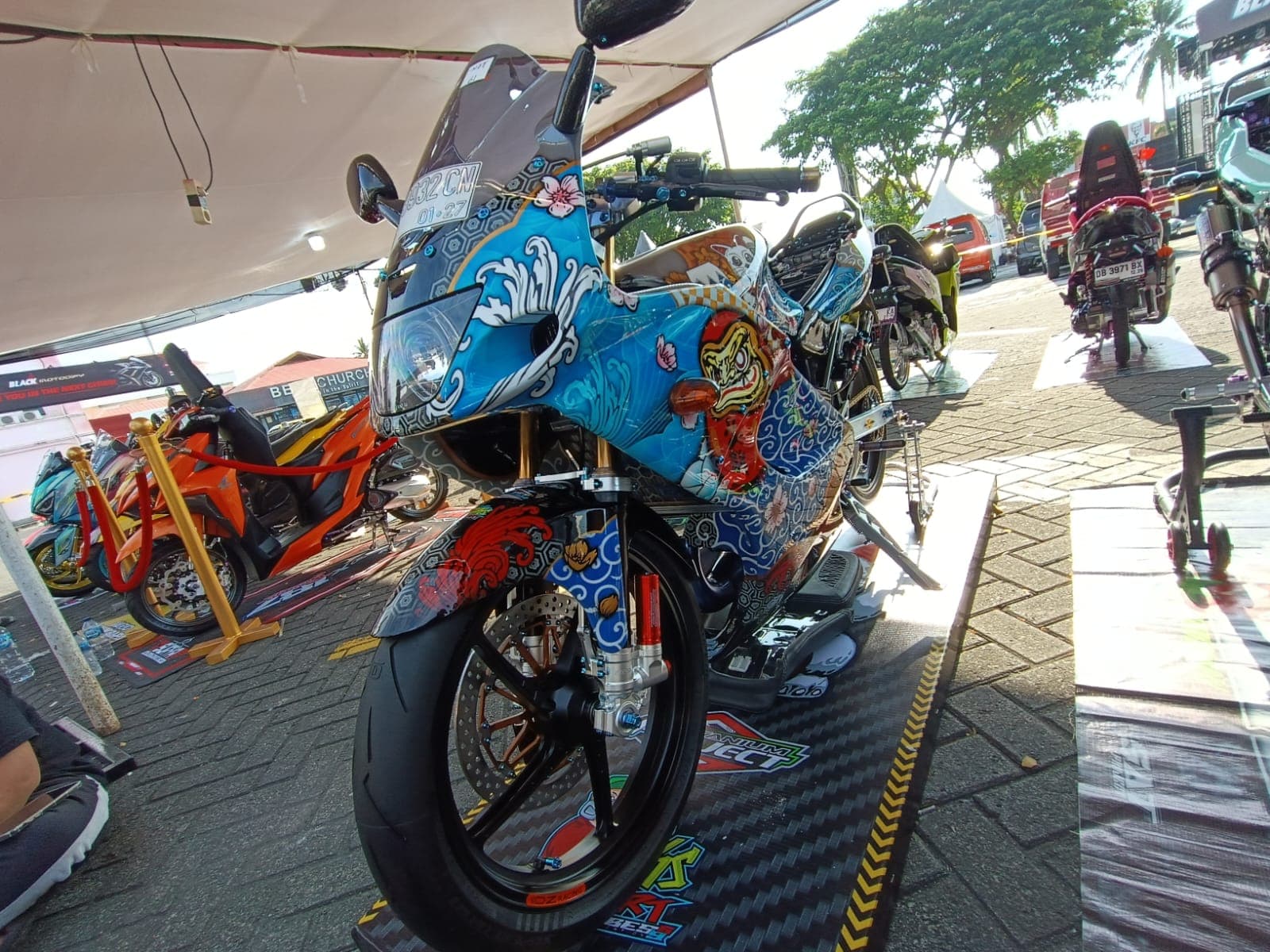 Black Motodify Manado Pecah Diramaikan 78 Peserta Kontes dan 38 Peserta Meetup