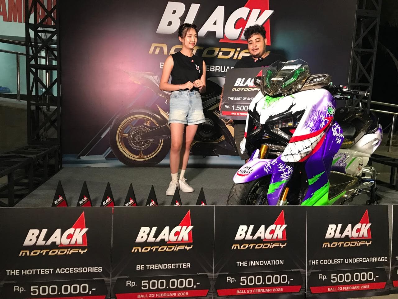 Black Motodify : Inovasi dan Teknologi Bertumbuh Pesat, Ditandai Pergeseran Alumunium Billet ke Titanium CnC