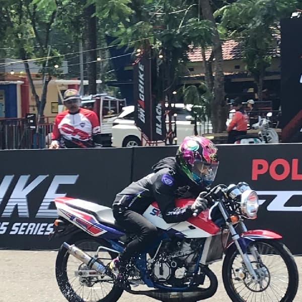Black Drag Bike Kanjuruhan Membludak Tembus 600, Dragster Lokal Haus Balap Resmi