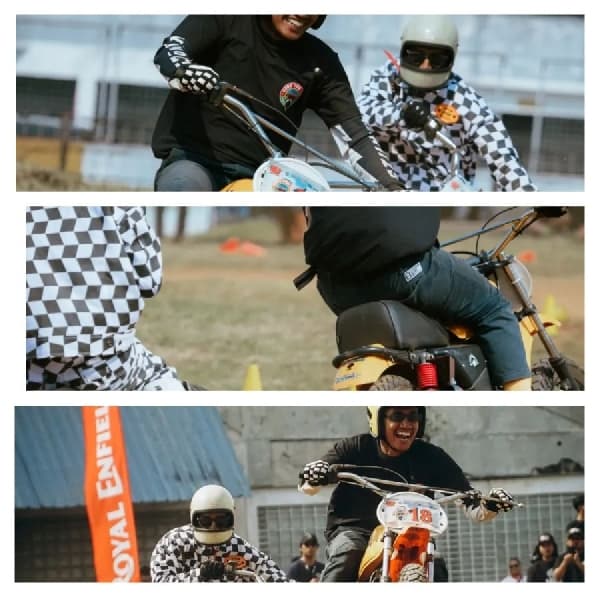 Slide on Sunday, Main Flat Track Seru-Seruan di Hari Minggu