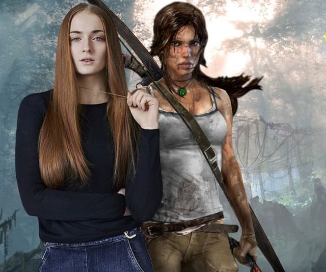 Intip Tampilan Perdana Sophie Turner Jadi Lara Croft