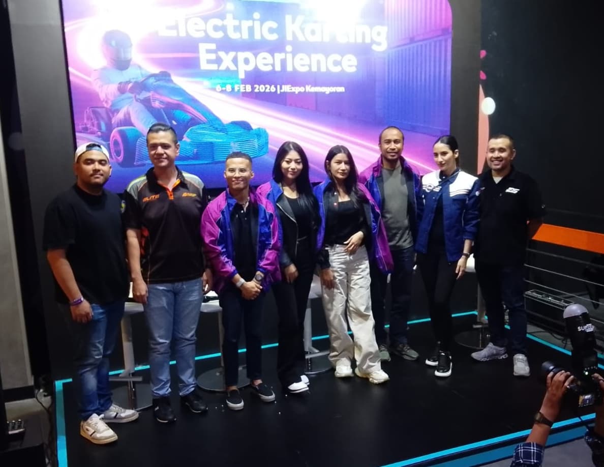 Gokart Elektrik Outdoor Pertama di Asia Tenggara Hadir di IIMS 2026, Hanya 6-8 Februari Pals