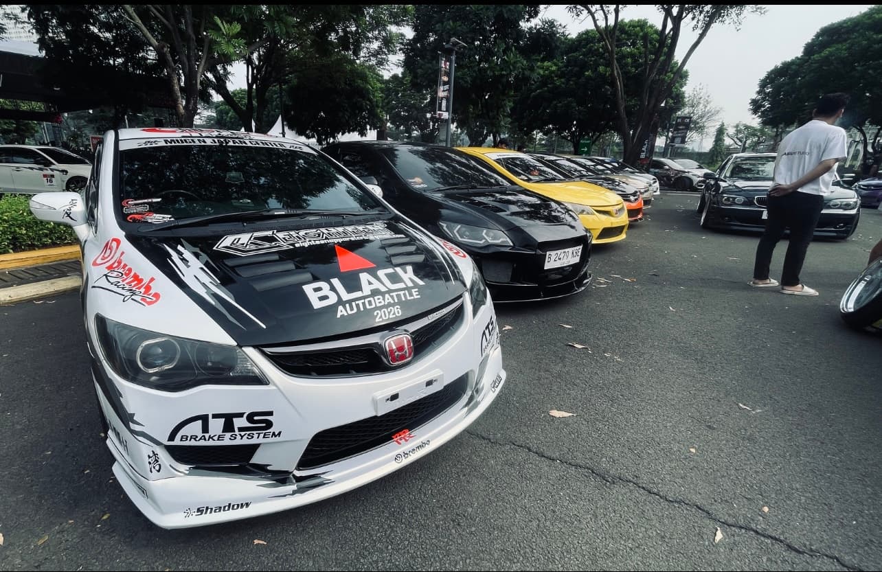 Resmi Dimulai! Blackauto Battle 2026 BSD City, AEON Mall Diserbu Puluhan Mobil Modifkasi