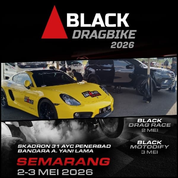 Kelas-Kelas di Black Drag Race Semarang 2026, Hadiah Ratusan Juta Menanti