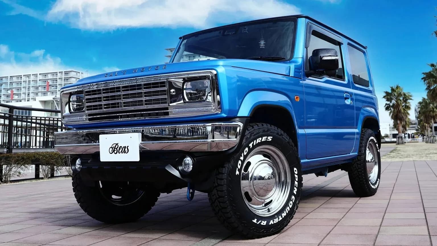 Suzuki Jimny Tapi Berwajah Chevy Klasik Ini, Unik Banget