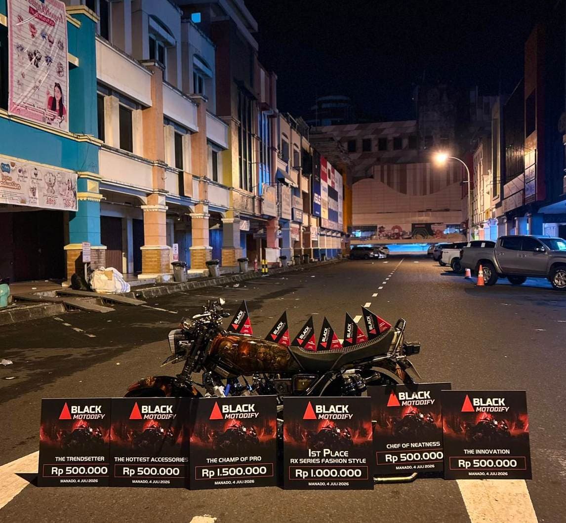 RX KING Paling Mahal Rp1.5 Miliar Rebut Tahta Tertinggi Black Motodify Manado