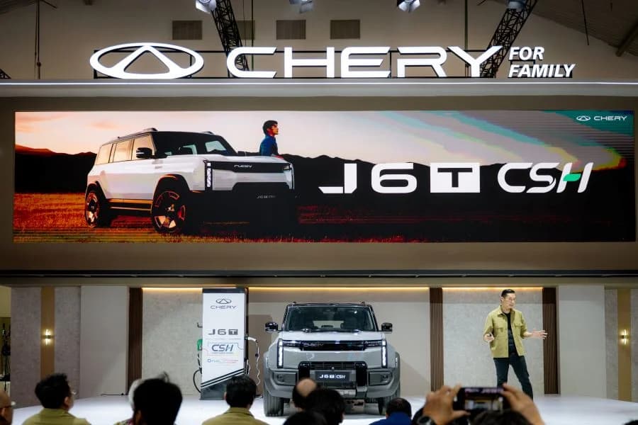 Chery J6 CSH Hadir di Indonesia Tapi Beda Teknologi