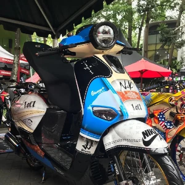 Black Motodify 2026 : Tema Fashion Menjangkiti Motor Kontes Bergenre Thailand Style
