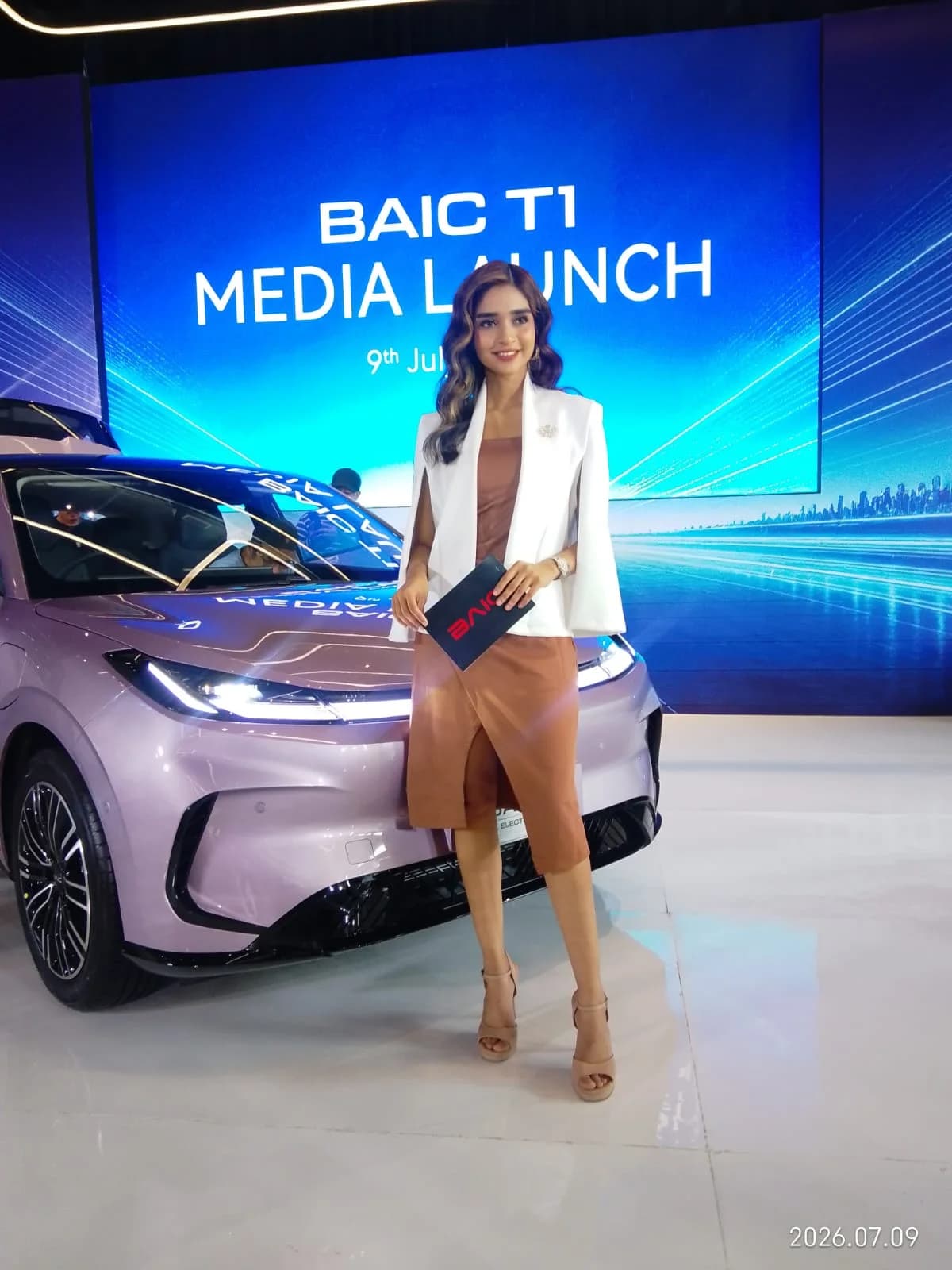 BAIC T1, Hatchback Crossover EV Pertama dari BAIC Indonesia